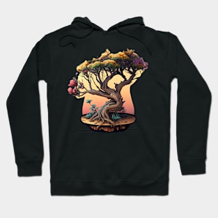 Surreal Tulip Bonsai Hoodie